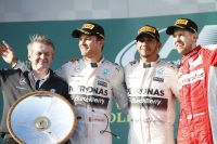 Australien 2015 Podium (c) Mercedes AMG Petronas