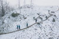 Spartaner beim Race Wochenende in Zell am See-Kaprun (c) EXPA-FEI