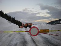 Straßensperren wegen Lawinengefahr (c) Land Salzburg