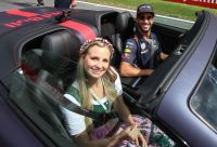 F1 GP AUT 2017 Ricciardo Aston Martin Race Taxi (c) GEPA Pictures Red Bull Content Pool.jpg