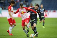 Stefan Lainer (RBS) und Otar Kiteishvili (Sturm) (c) GEPA Mandl