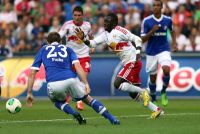 Christian Fuchs und Sadio Mane (c) GEPA