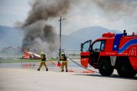 Flughafenfeuerwehr im Einsatz (c) Salzburger Flughafen GmbH